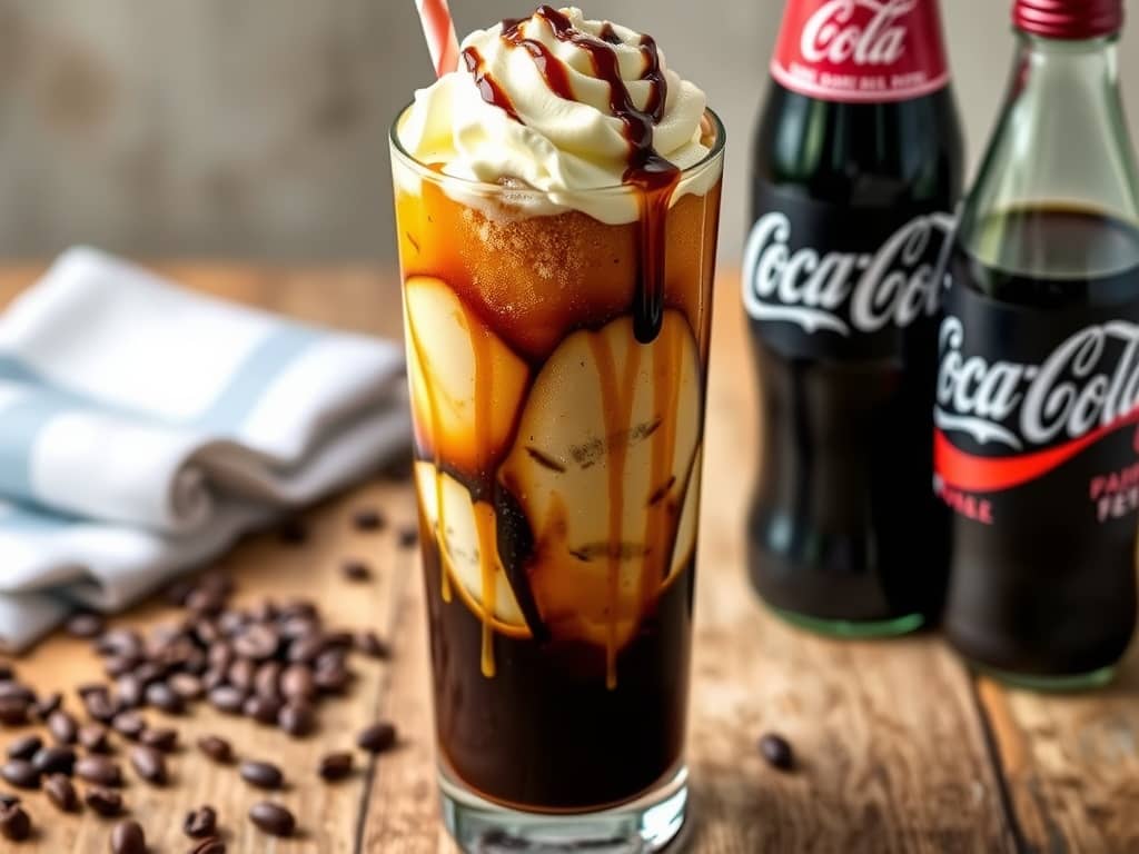 Cold Brew Coffee Coke Float Recipe