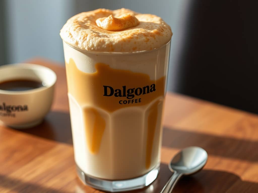 Easy Dalgona Whipped Coffee Recipe