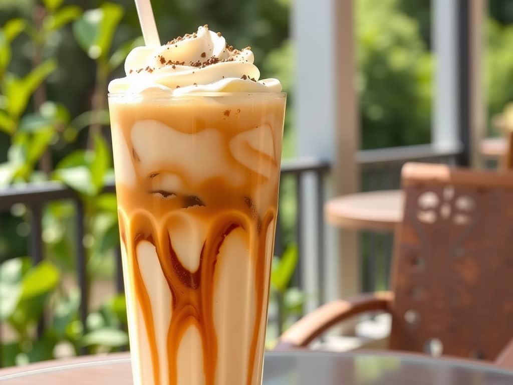 Iced Vanilla Latte Recipe