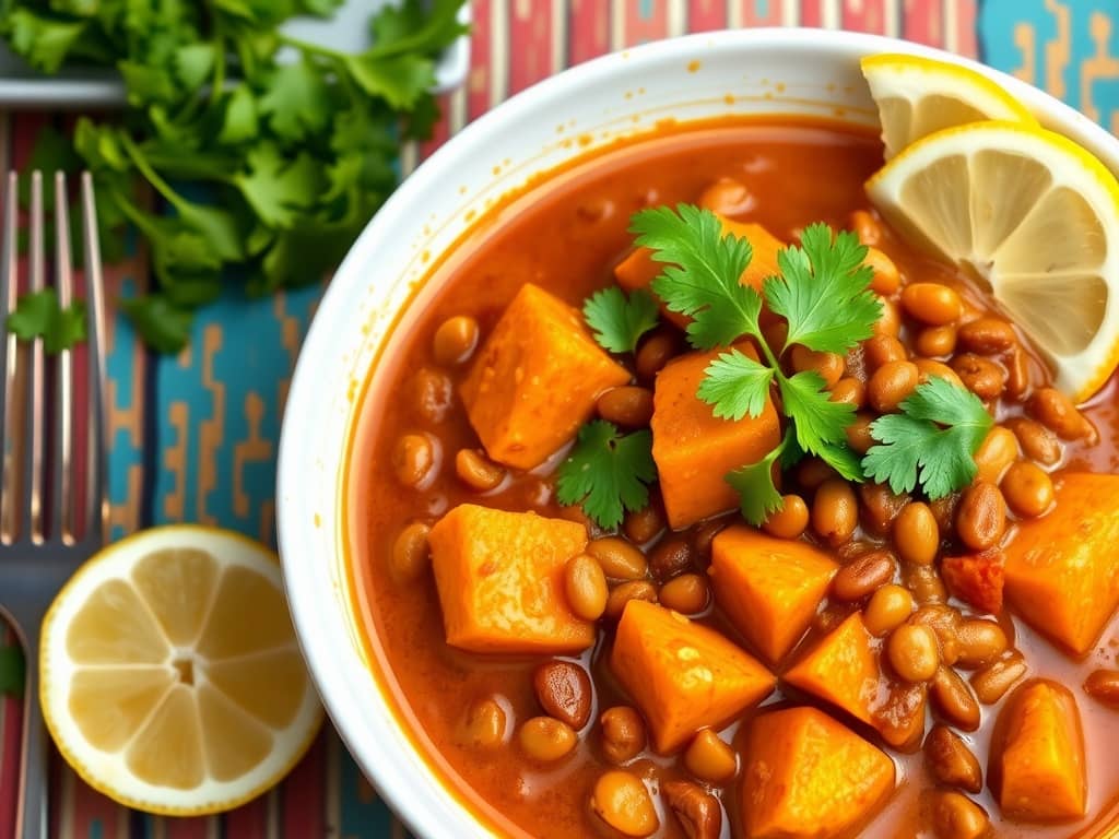 Lentil and Sweet Potato Curry Recipe