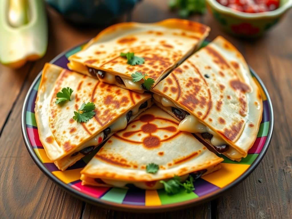 Black Bean and Corn Quesadillas Recipe