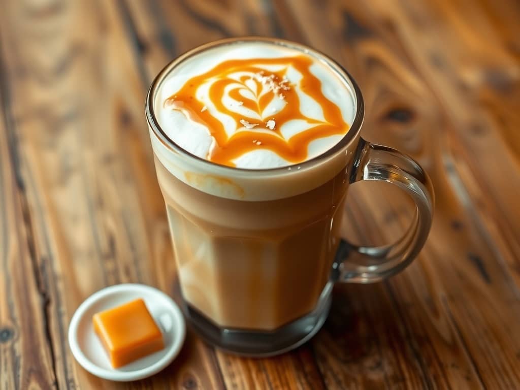 Salted Caramel Latte Recipe