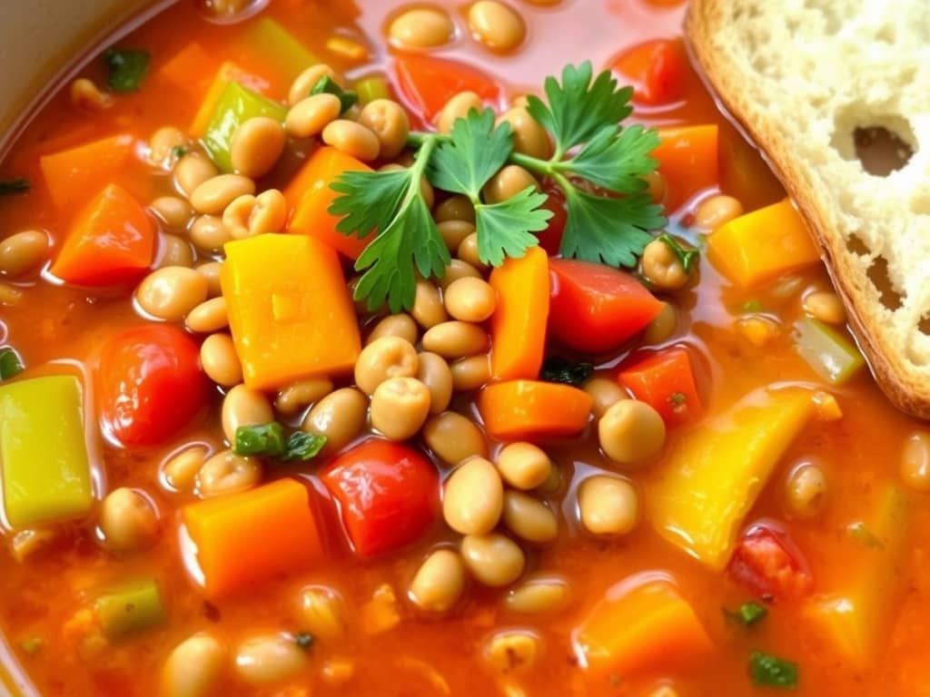 Vegetable and Lentil Soup Recipe