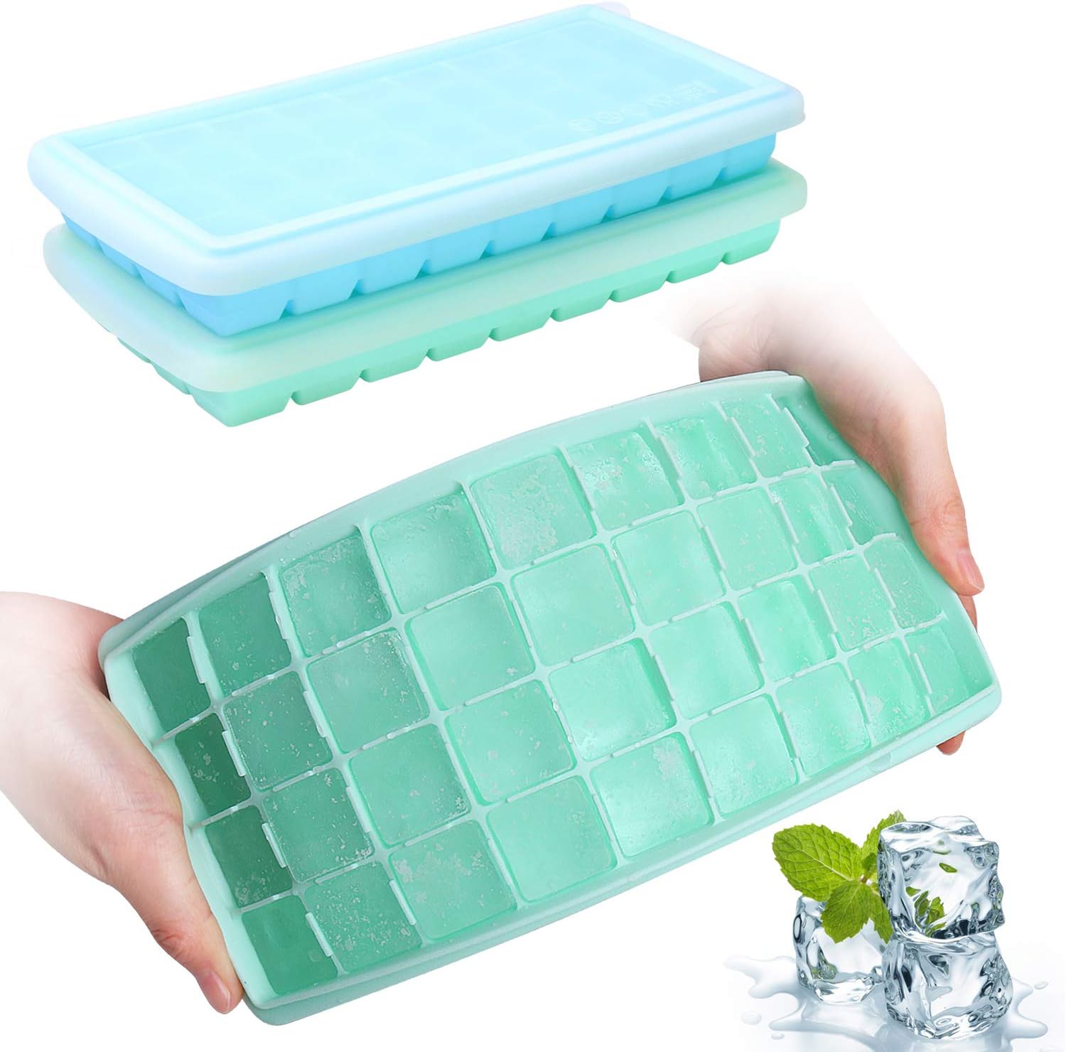 Ice Cube Trays with Lids