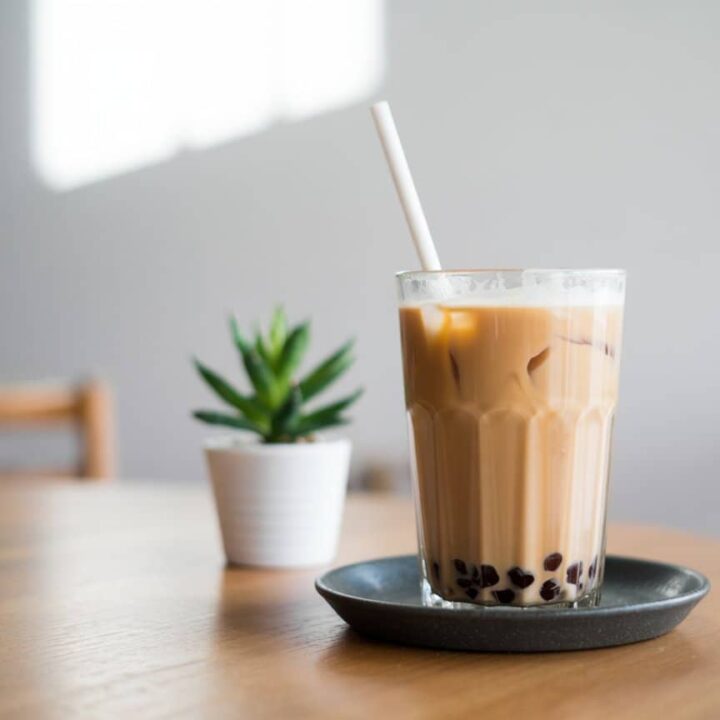 Iced Latte with Boba Recipe