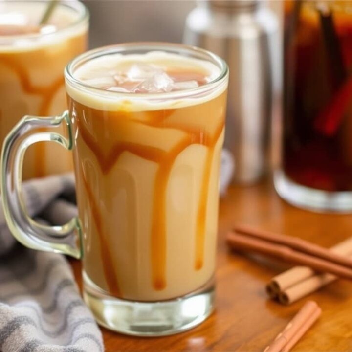 Caramel Chai Iced Coffee