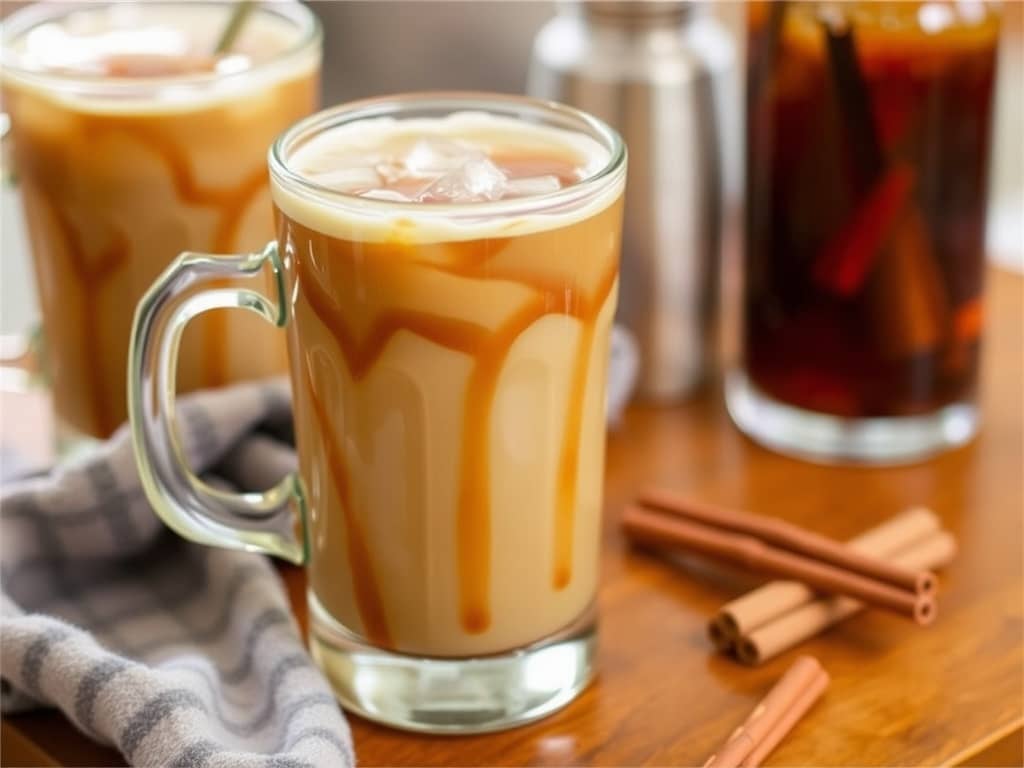 Caramel Chai Iced Coffee Recipe