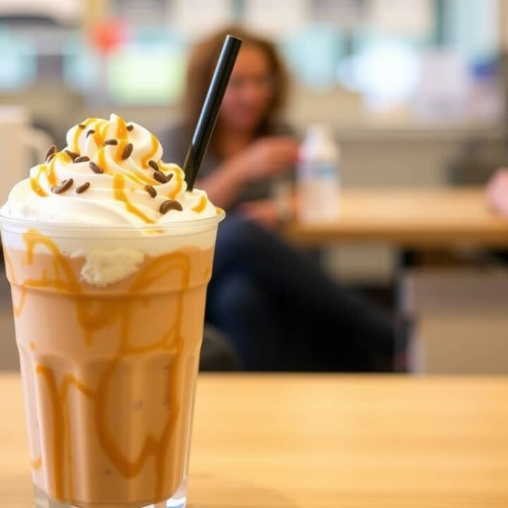 Caramel Coffee Freeze