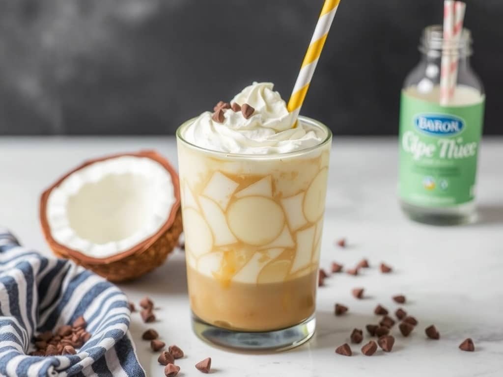 Coffee Coconut Cream Freeze Recipe