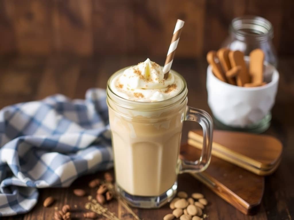 Iced Coffee Biscoff Shake Recipe