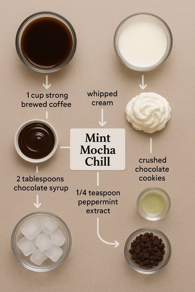 Mint Mocha Chill - Ingredients