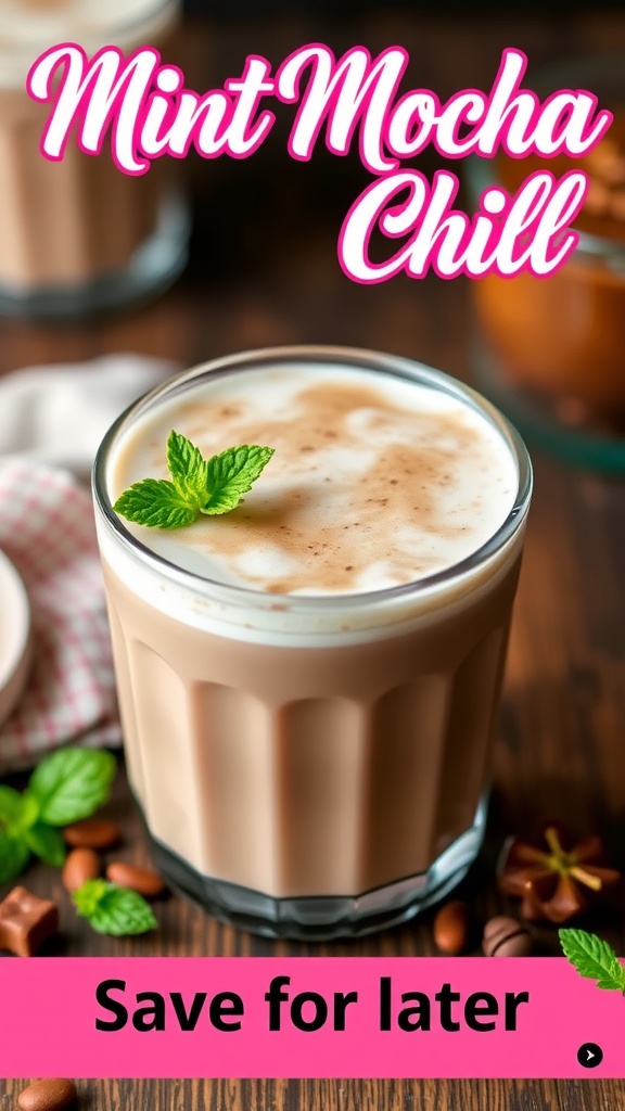 Mint Mocha Chill Pin Style