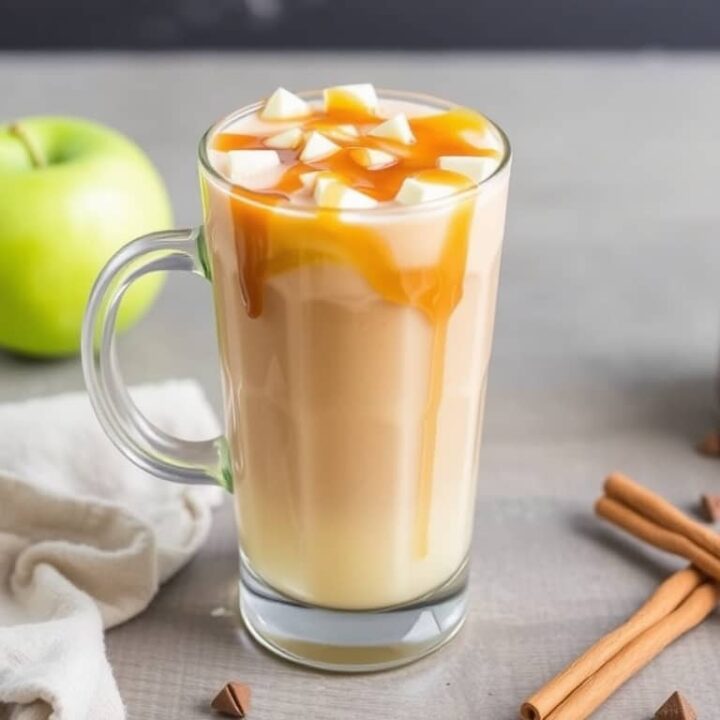 Caramel Apple Spice Iced Coffee
