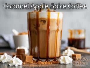 Caramel Apple Spice Iced Coffee