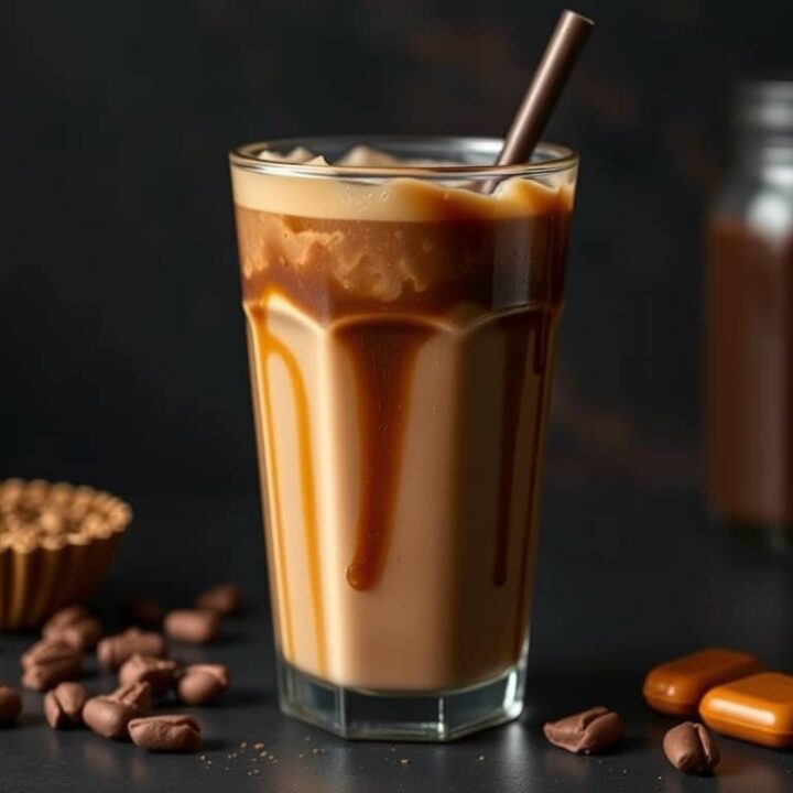 Mocha Caramel Iced Coffee Recipe