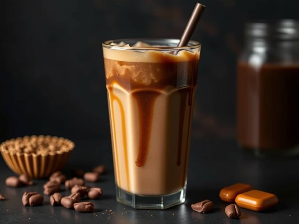 Mocha Caramel Iced Coffee Recipe
