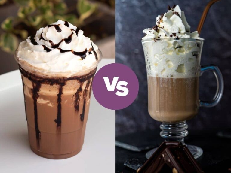 Frappe vs Frappuccino