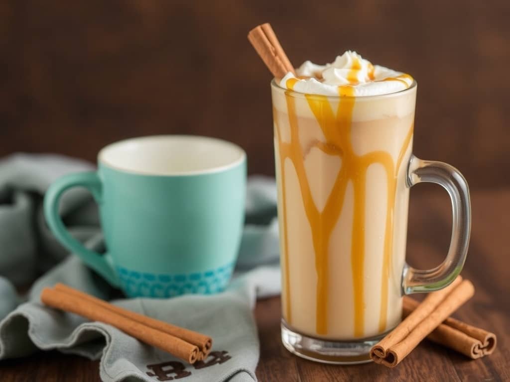 Iced Caramel Honey Cinnamon Latte Recipe