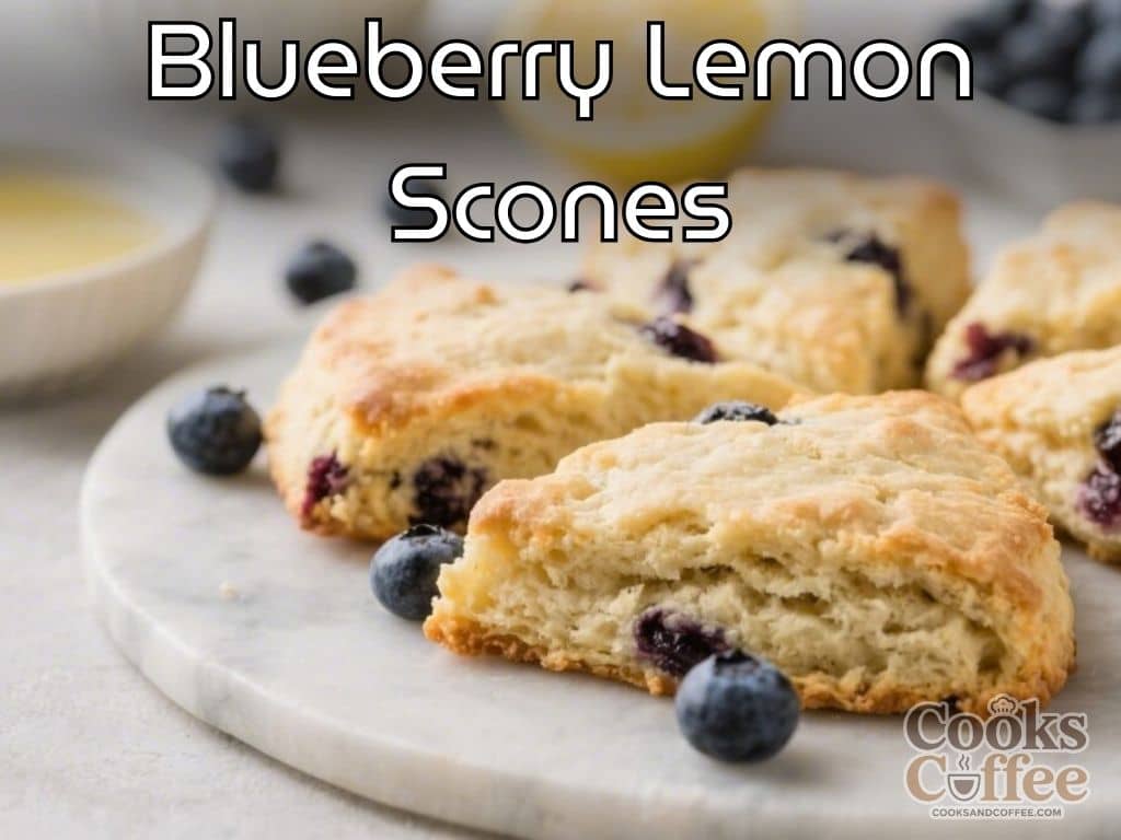 Blueberry Lemon Scones – Bright, Buttery, and Just Sweet Enough