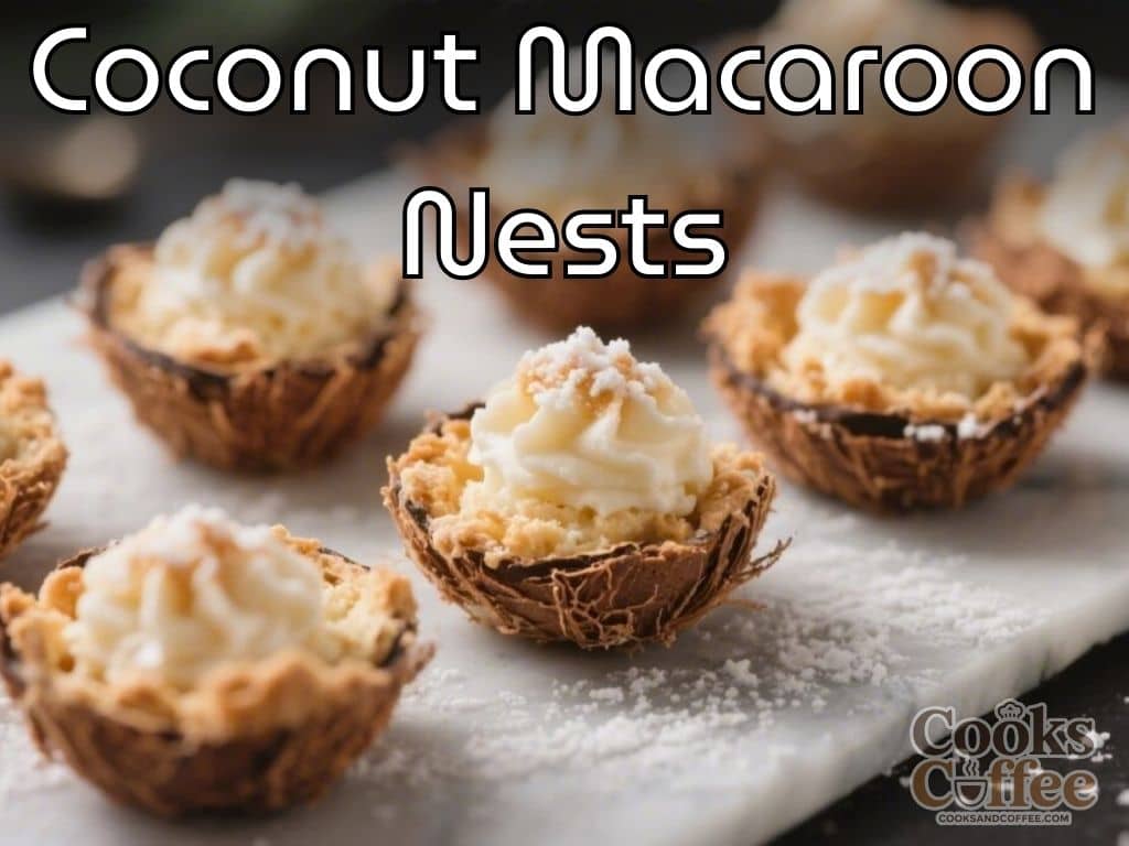 Coconut Macaroon Nests – A Fun, Chewy Spring Treat