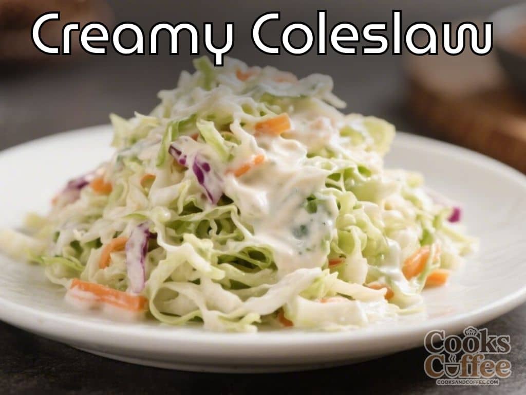 Creamy Coleslaw – A Classic, Crunchy Side for Any Meal