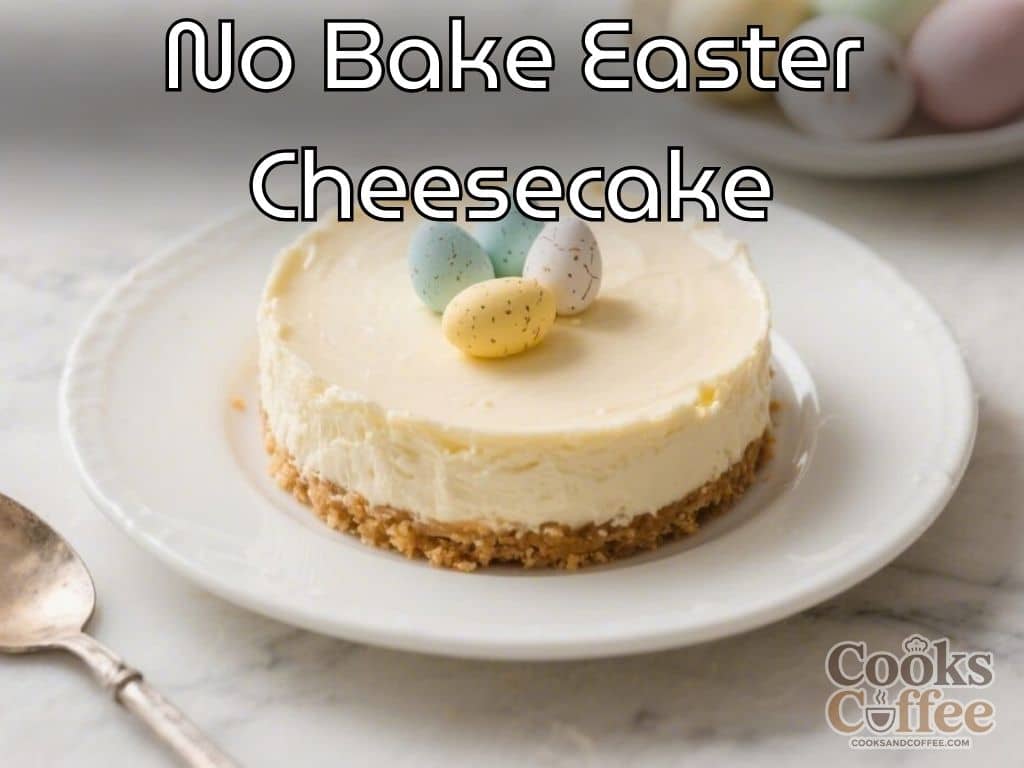 No Bake Easter Cheesecake – Creamy, Colorful, and Easy