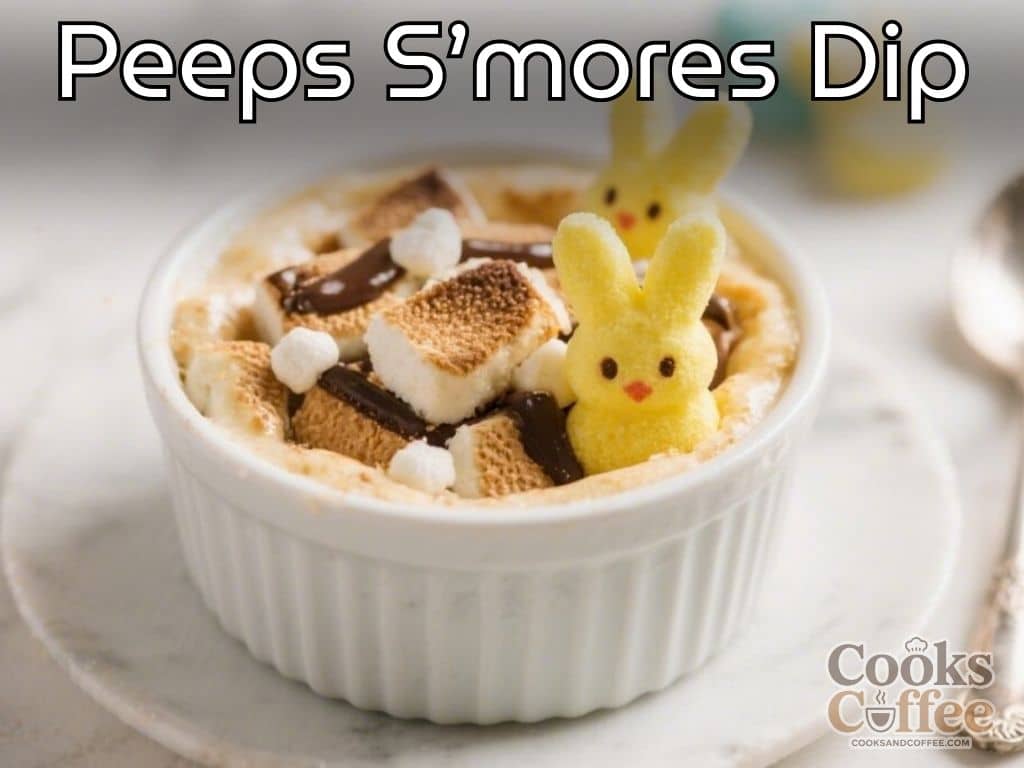 Peeps S’mores Dip – A Fun, Gooey Party Treat