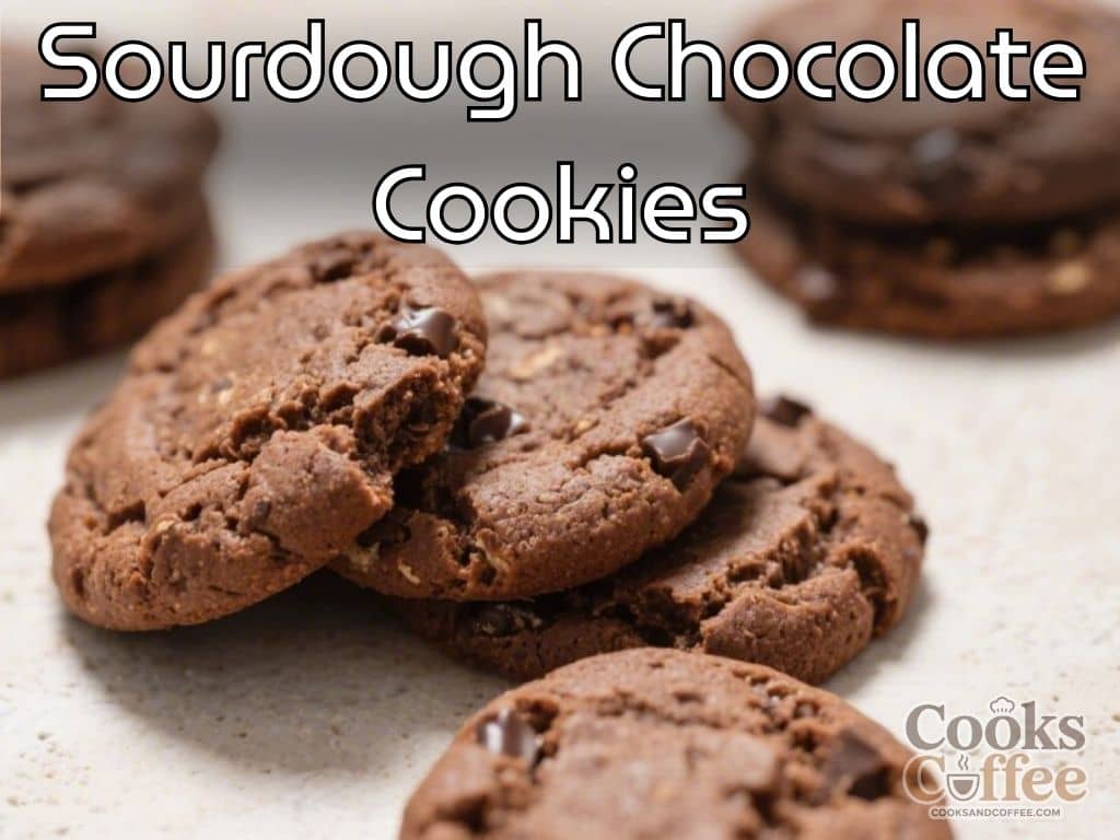 Sourdough Chocolate Cookies – Chewy, Fudgy, and Rich