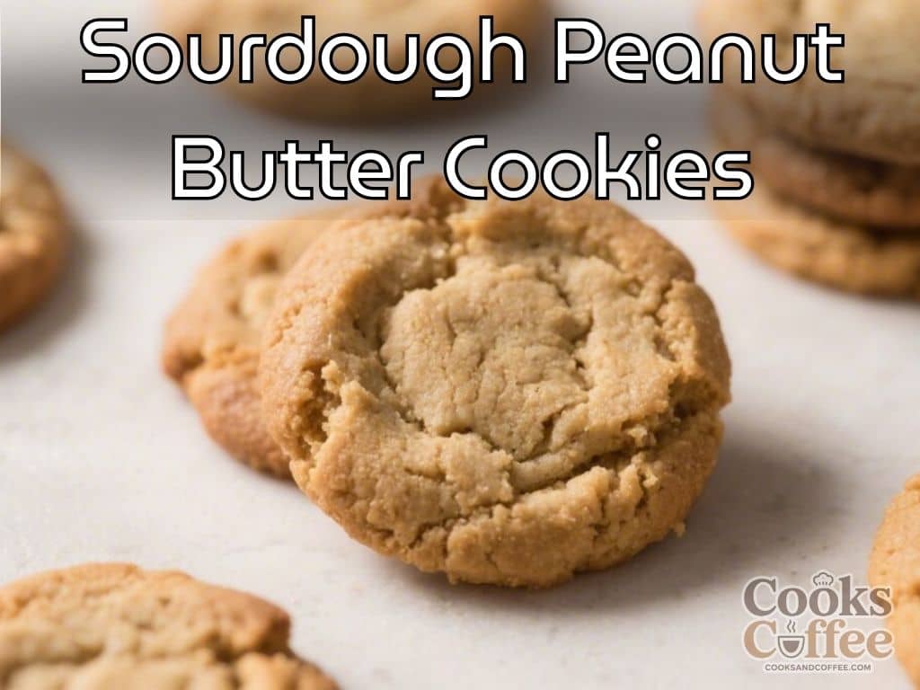 Soft Chewy Sourdough Peanut Butter Cookies – Comforting, Tangy, and Rich