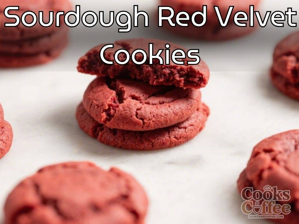 Sourdough Red Velvet Cookies – Bakery-Style Texture With Tangy Flavor